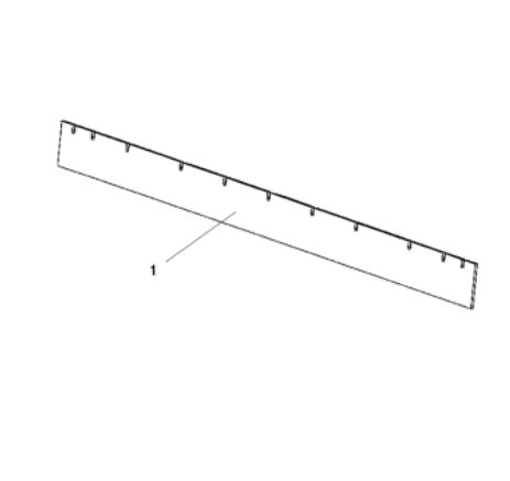 DYNAPAC  roller  Scraper plate part number 395114