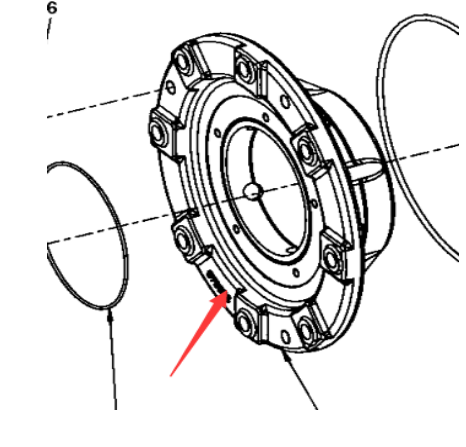 DYNAPAC Steel Wheel Flange Part Number 379652