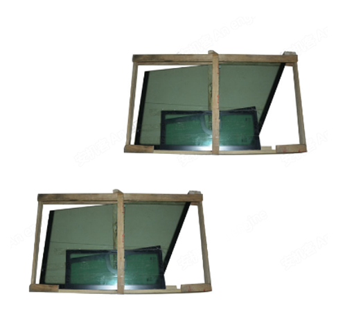 DYNAPAC CC624 Left Front Upper Side Glass