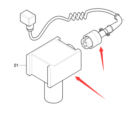 DYNAPAC Right Level Line Part Number 4812033288