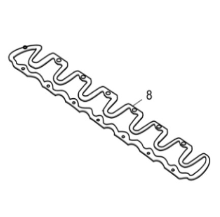 DYNAPAC engine valve cover gasket part number D966711105