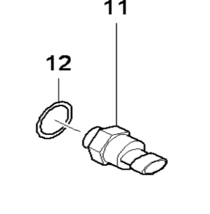 DYNAPAC Water Temperature Sensor Part Number D966662522