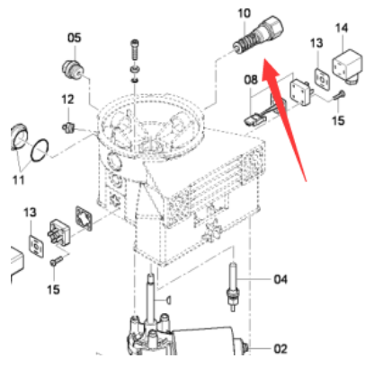 DYNAPAC butter pump plunger part number D935555037