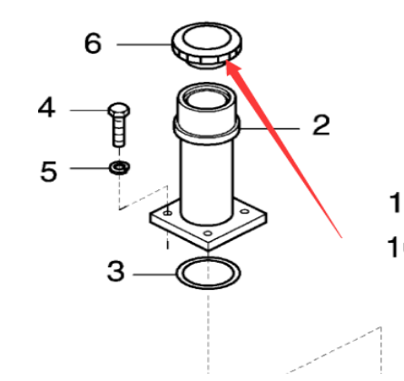 DYNAPAC Diesel Tank Cover Part Number 49300329