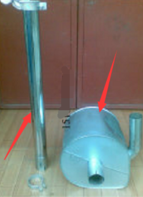 Dynapac Silencer Part Number 950401199