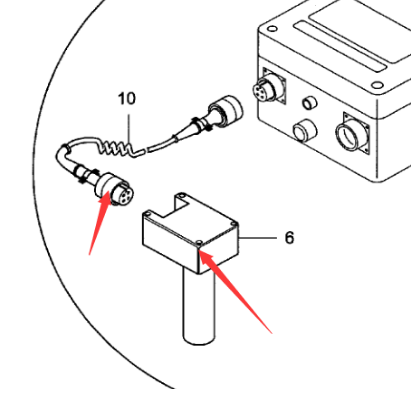 The part number of the spreader level control line is 900625078
