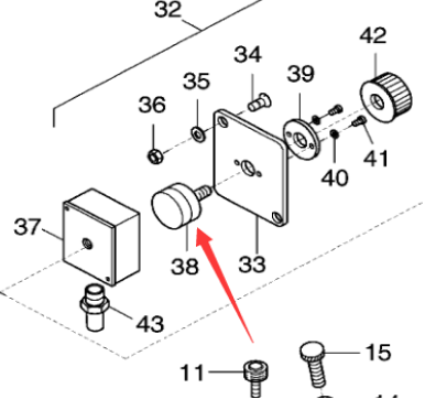 Paver potentiometer part number 977189860