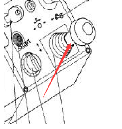 Accessory maintenance walking control handle part number 977517710