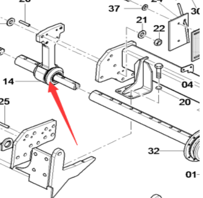 Host hanger part number 4812026736