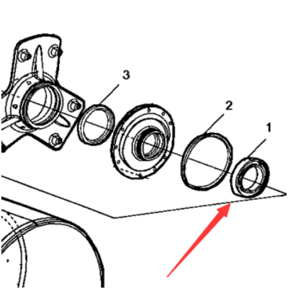Steel drum vibration bearing part number 4700791433