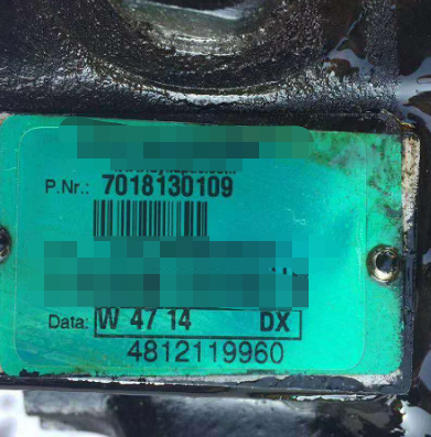 Traveling pump part number 4812119960