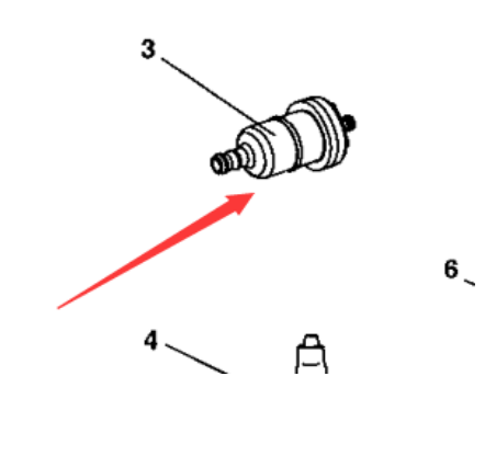 Roller accessories CC900G gasoline filter part number 4700935438