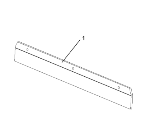 Roller accessory maintenance CC900G scraper part number 4812269392