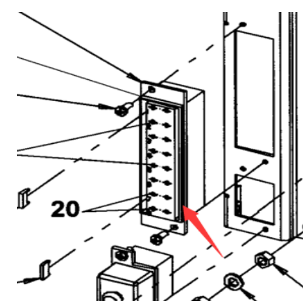 Roller accessories fuse box part number 4700791185