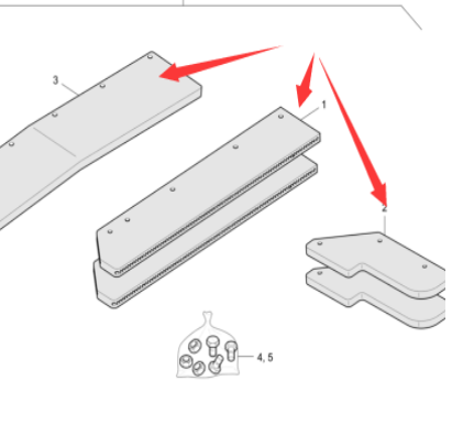 F2500C paver hopper rubber stopper part number 4812018439