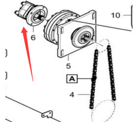 Spiral motor part number/4812011691