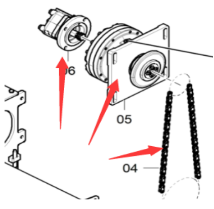 Spiral motor reducer part number/4812027591