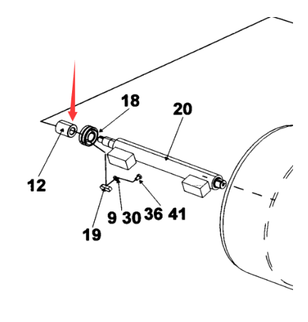 Vibration motor coupling part number/4700357159