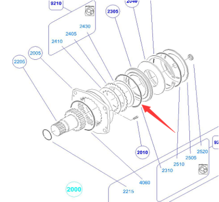 Brake piston sealing ring part number/4700902834
