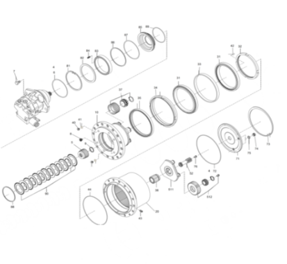 CC6200 imported accessory walking reducer part number 4812120566