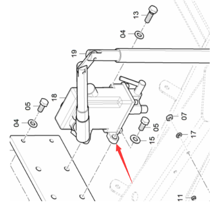  Roof lifting oil pump part number 4812043525