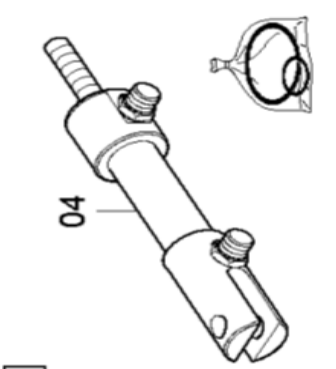 Big arm locking cylinder part number 4812009598