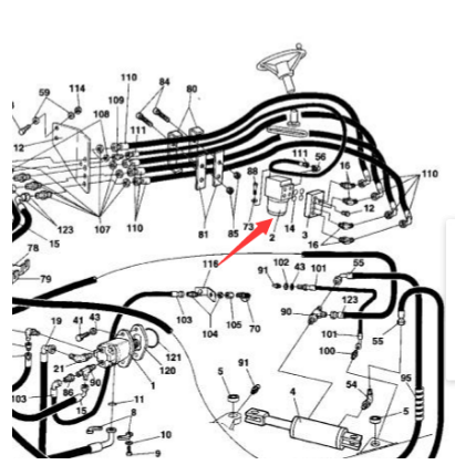 Steering gear part number 359145