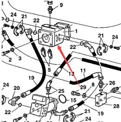 Traveling pump part number 4700380830