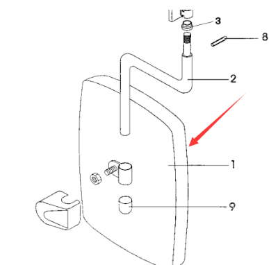 Reverse mirror part number 4700371730