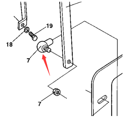 Cable ball joint part number 4700416034