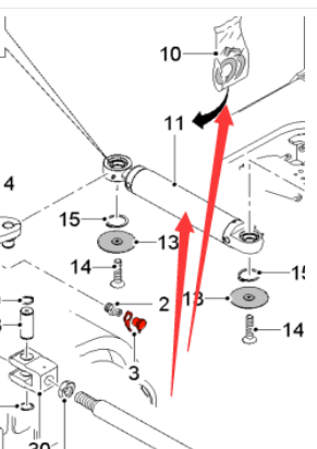 WIRTGEN Steering Cylinder Repair Kit Part Number 2619201