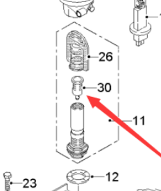 WIRTGEN 24V socket part number 9560