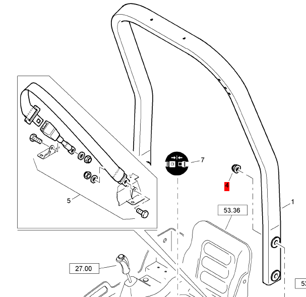  BOMAG BMW Cover Mother Part Number: 08402011