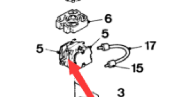 WIRTGEN steering cylinder part number 70345