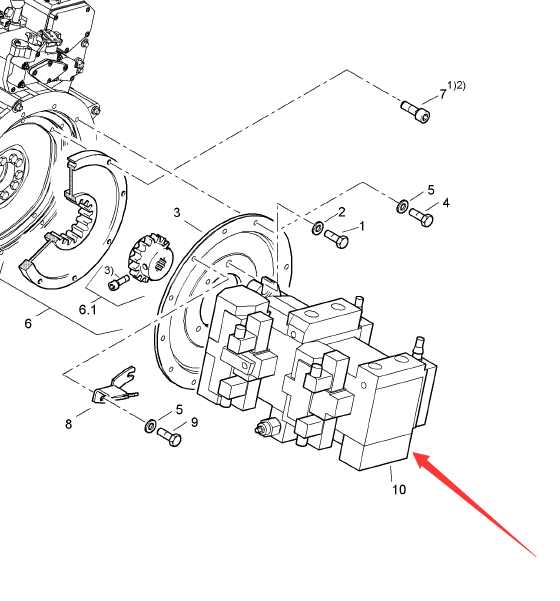 BOMAG dual plunger pump part number: 05802519