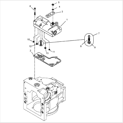 BOMAG walking pump part number: 05817049