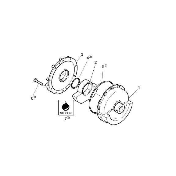 BOMAG steel wheel swing block assembly part number 58010912