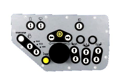 Module direction pour pupitre principal 2027784 Vogele