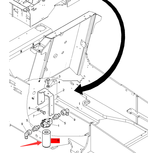 BOMAG monitoring module part number 05750446