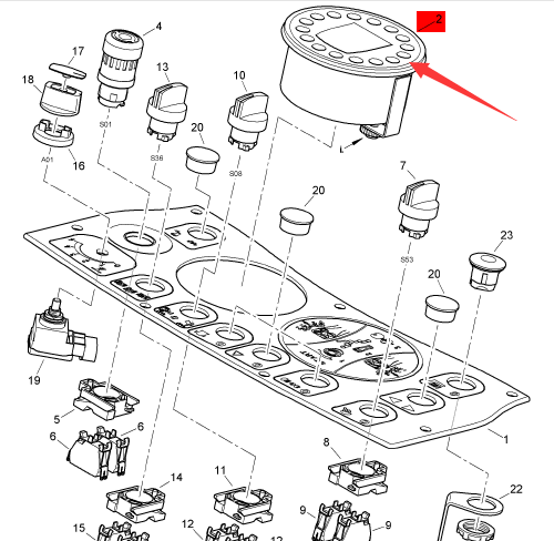 BOMAG monitoring module part number 05751454