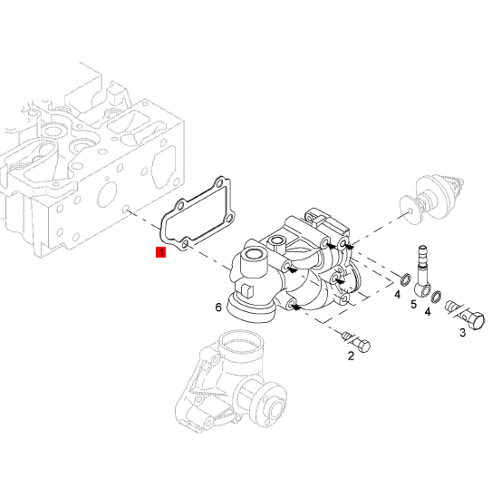 BOMAG thermostat pad part number 05718199