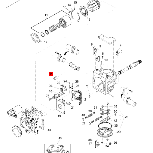 BOMAG slider part number 05818791