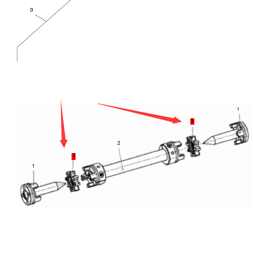 BOMAG vibration plum blossom petal part number 05615095