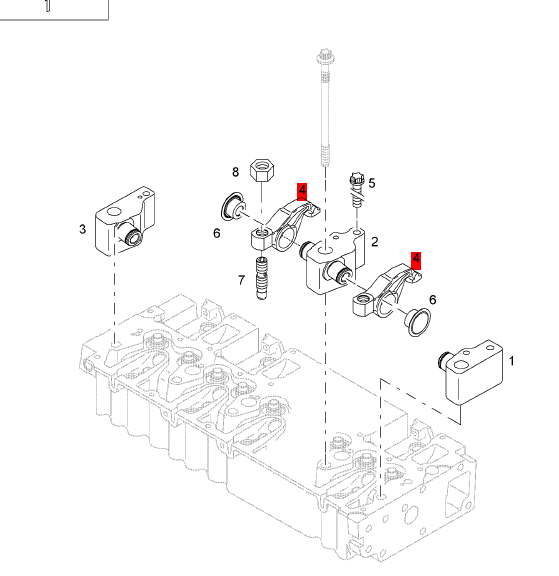 BOMAG walking motor part number 05818224