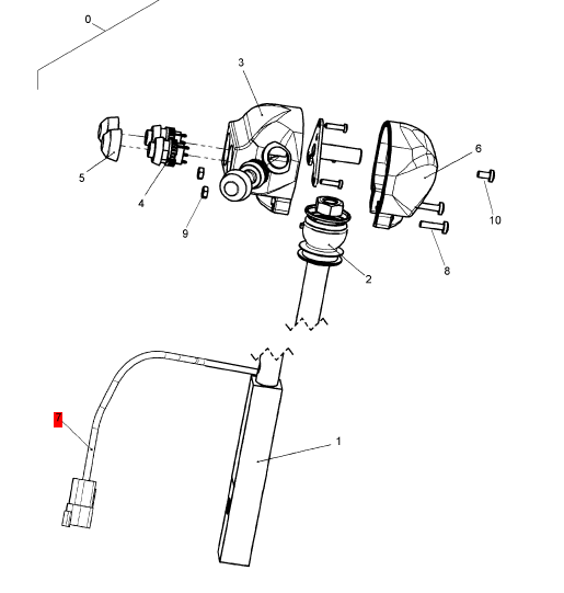 BOMAG switch wire part number 05754899