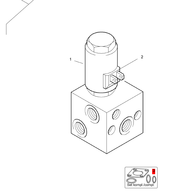 BOMAG seal part number 05887444