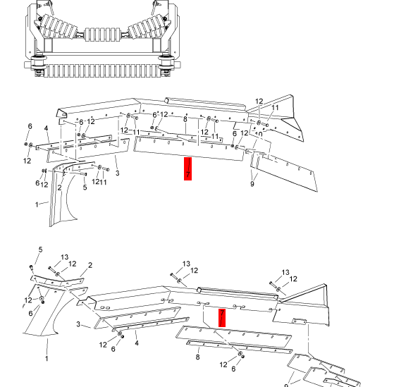 BOMAG rubber stopper plate part number D2430018