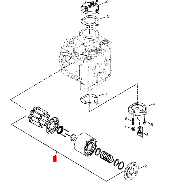 BOMAG vibration pump part number 05816579