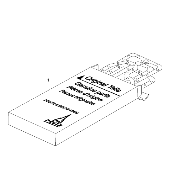 BOMAG engine overhaul kit part number 05713599