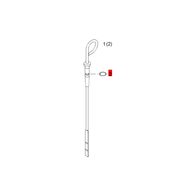 BOMAG oil dipstick seal ring part number 05719591